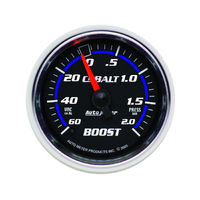 Cobalt 2-1/16" Mechanical Boost/Vacuum Gauge (60 Cm/Hg-2.0 Bar)