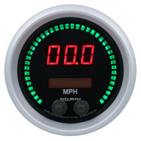 Sport-Comp Elite Digital 3-3/8" Electronic Programmable Speedometer 260 MPH/260 Km/H)