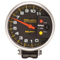 Pro-Comp 5" Pedestal Tachometer w/ Peak Memory (0-11,000 RPM)