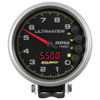 Ultimate 5" Pedestal Tachometer w/ Ultimate IIi Playback (0-9000 RPM)