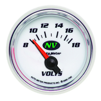 NV 2-1/16" Voltmeter w/ Air-Core (8-18V)