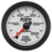 Phantom II 2-1/16" Stepper Motor Oil Pressure Gauge (0-100 PSI)