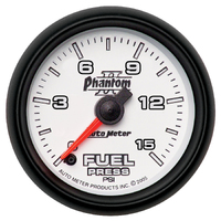 Phantom II 2-1/16" Stepper Motor Fuel Pressure Gauge (0-15 PSI)