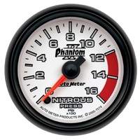 Phantom II 2-1/16" Stepper Motor Nitrous Pressure Gauge (0-1600 PSI)