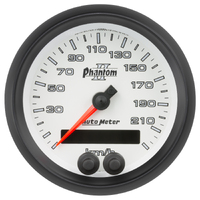 Phantom II 3-3/8" GPS Speedometer (225 Km/H)