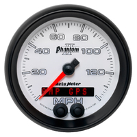 Phantom II 3-3/8" GPS Speedometer (0-140 MPH)