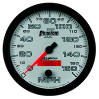 Phantom II 5" Electric Speedometer (0-160 MPH)