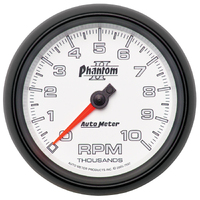 Phantom II 3-3/8" In-Dash Tachometer (0-10,000 RPM)