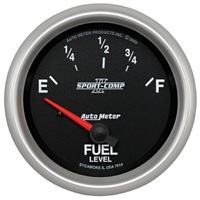 Sport-Comp II 2-5/8" SSE Fuel Level Gauge w/ Air-Core for GM (0-90Ω)