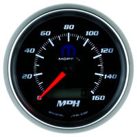 Mopar 3-3/8" Electric Speedometer 0-160 MPH) Black