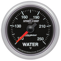 Sport-Comp II 2-1/16" Fitech ICAN Water Temperature Gauge (100-250°F)