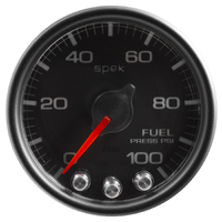 Spek-Pro 2-1/16" Stepper Motor Fuel Pressure Gauge (0-100 PSI)