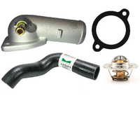 AU Falcon 4.0 Thermostat Housing Water Inlet, Top Hose & Thermostat Kit - 6 Cylinder OHC