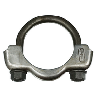 1968-73 Mustang 2" Exhaust Pipe Clamps (Concours) Pair