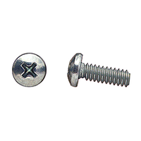 10-24 X 1/2" Pan Head PN MS Zinc Screw