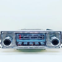 New Yorker Tribute-Series Bluetooth AM/FM USB Aux Radio Assembly - Platinum Hardware