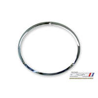 1967-1968 Mustang Outer Headlamp Door Ring - Chrome Plated