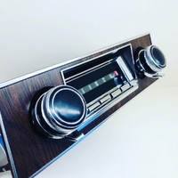 1967-68 Chevrolet Camaro Walnut Carbide-Series Bluetooth Radio Assembly