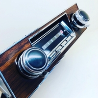 1967 Pontiac Firebird Walnut Carbide-Series Bluetooth Radio Assembly