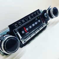 1968-76 Chevrolet Corvette Carbide-Series Bluetooth Radio Assembly