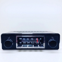 1962-74 Giulia/1967-74 1750 GT Veloce Carbide-Series Bluetooth Radio Assembly - Black Push Puttons