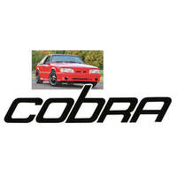 1987-93 Cobra Spoiler Decal (Approx Size 14" x 62") Black