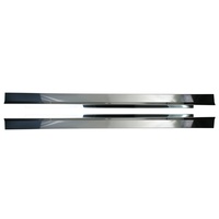 1964 - 1968 Mustang Accessory Sill Plates - Stainless Steel