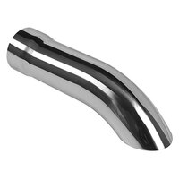 Chrome Exhaust Tip - Turn Down 2.00" Pipe - 2.25" Outlet