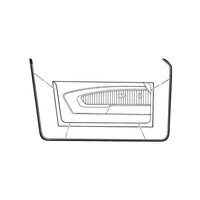 69-70 Mustang Door Weatherstrips