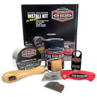 Car Builders Sound Deadener Install Kit - Silver