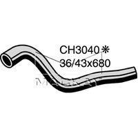 Radiator Hose - Lower (Grand Cherokee WG 4.0L I6)