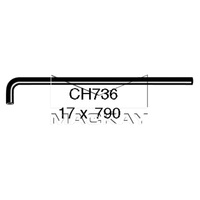 Heater Hose (Commodore VC 1.9L I4) 18mm x 790mm