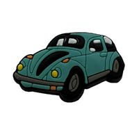 Croc Shoe Charms - VW Beetle Style