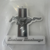 Air Freshener - Mustang Running Horse - Black Ice