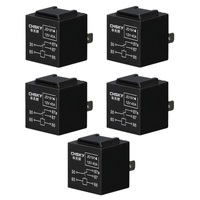 5 Pin Relay 40a 12v - Pack of 5