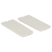 1969 - 1970 Deluxe Door Panel Pull Cup Inserts (White)