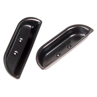 1973 - 1979 Ford F-Truck Bronco Arm Rest Cups Pair - Black