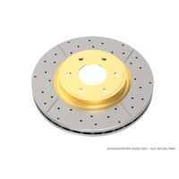 Rear Street Series XGold Brake Rotor for 1978-97 Holden Commodore VB-VS - Undrilled - Pair