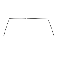 1983 - 1993 Mustang Convertible Windshield to Trim Weather Strip