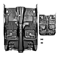 Complete Rear Floor Pan for 1975-81 Chevrolet Camaro/Pontiac Firebird/Trans Am Auto