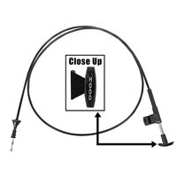 Hood Release Cable for 1981-91 Chevrolet Pick Up - Long