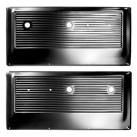 Inner Door Panel - Pair for 1967-72 Chevrolet Pick Up - Black