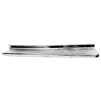 1947-54 Chevy Pickup Running Board - Right, Chrome