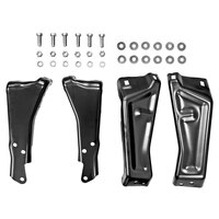 4pc Rear Bumper Bracket Set for 1981-87 Chevrolet Pick Up