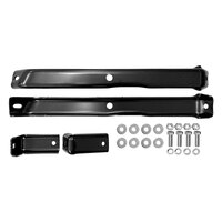 4pc Front Bumper Bracket Set for 1973-80 Chevrolet Pick Up