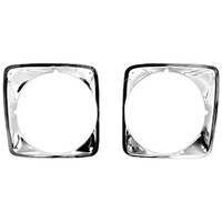 1969-72 Chevy Pickup Head Lamp Bezel - Pair