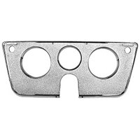 1969-72 Chevy Pickup 3 Hole Dash Bezel - Chrome