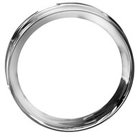 1954-55 Chevy Pickup Instrument Bezel - Stainless