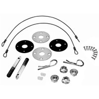 Hood Pin Kit w/ Hardware 1970-72 for 1970-72 Chevrolet Chevelle/El Camino