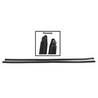 Door Weatherstrip Glass Run Channel for 1964-65 Chevrolet Chevelle